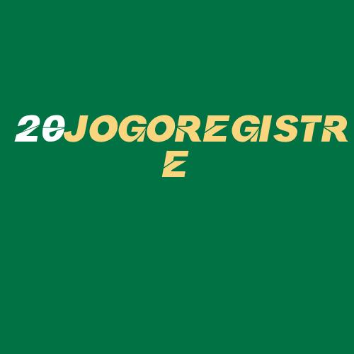 Logo da 20JOGOREGISTRE