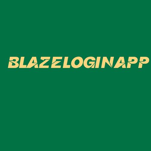 Logo da BLAZELOGINAPP