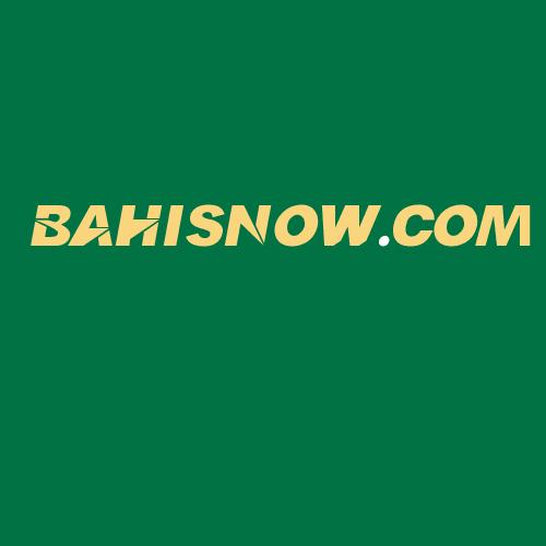 Logo da BAHISNOW