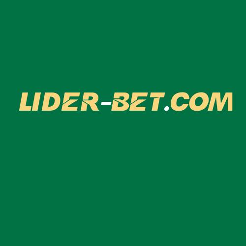 Logo da LIDER-BET